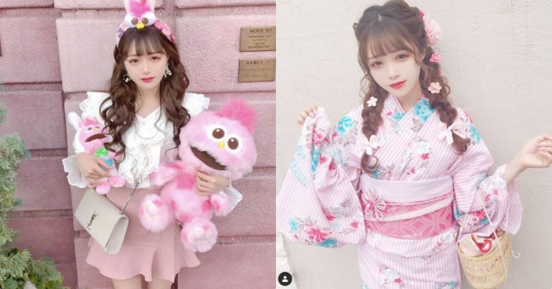 少女心噴發！櫻花妹Yuupyon造型好夢幻，就像童話中的甜美公主！