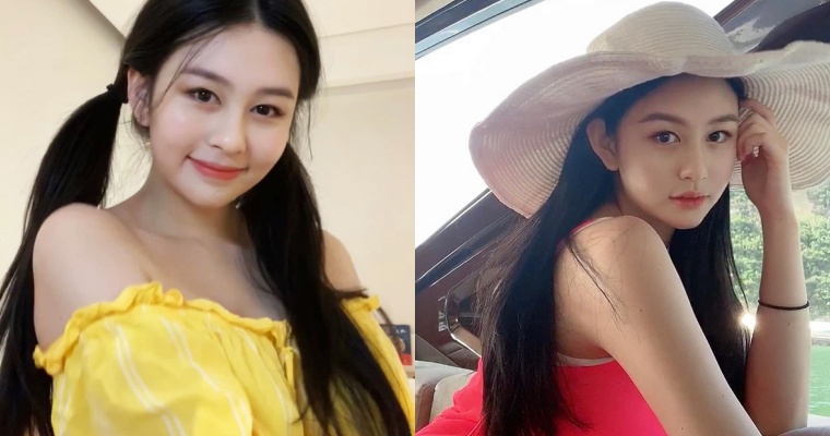 被酸民嫌太胖！邱淑貞愛女「沈月」上傳絕美近照…網友驚呼：臉變尖了！