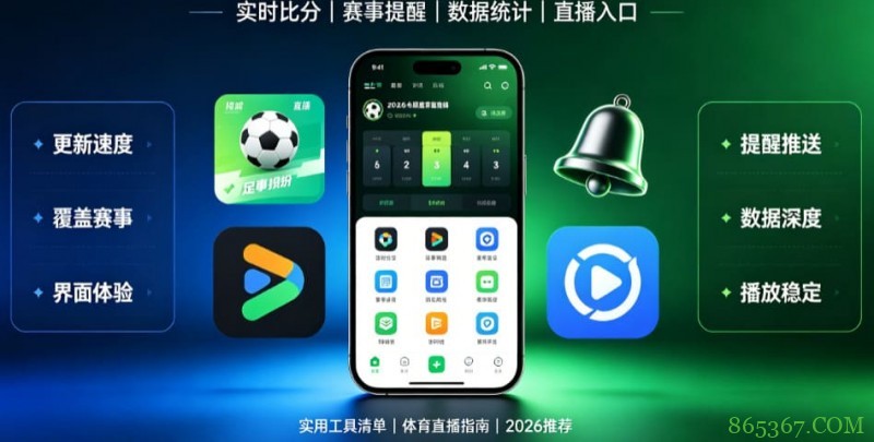 盘点2026年最好用的5个足球比分直播APP