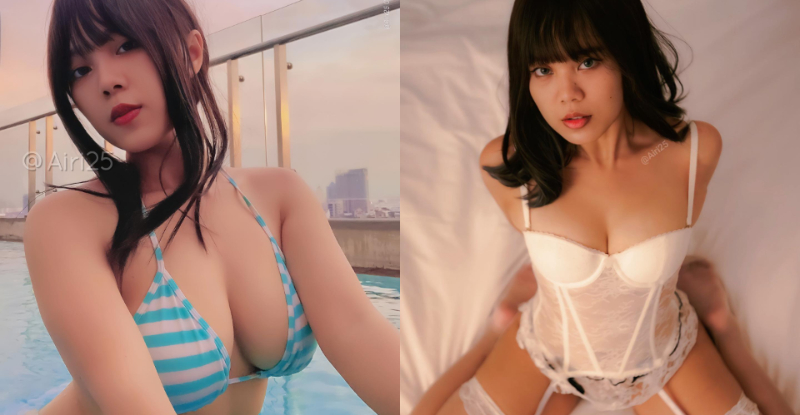 專業寵粉！混血Coser乳量充沛奶香濃醇　狂曬傲人胸器養眼福利給好給滿