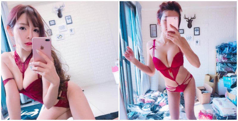 自己的看板娘自己做！「爆乳老闆娘」用火辣肉體展示內衣商品，讓人看到手滑下訂！